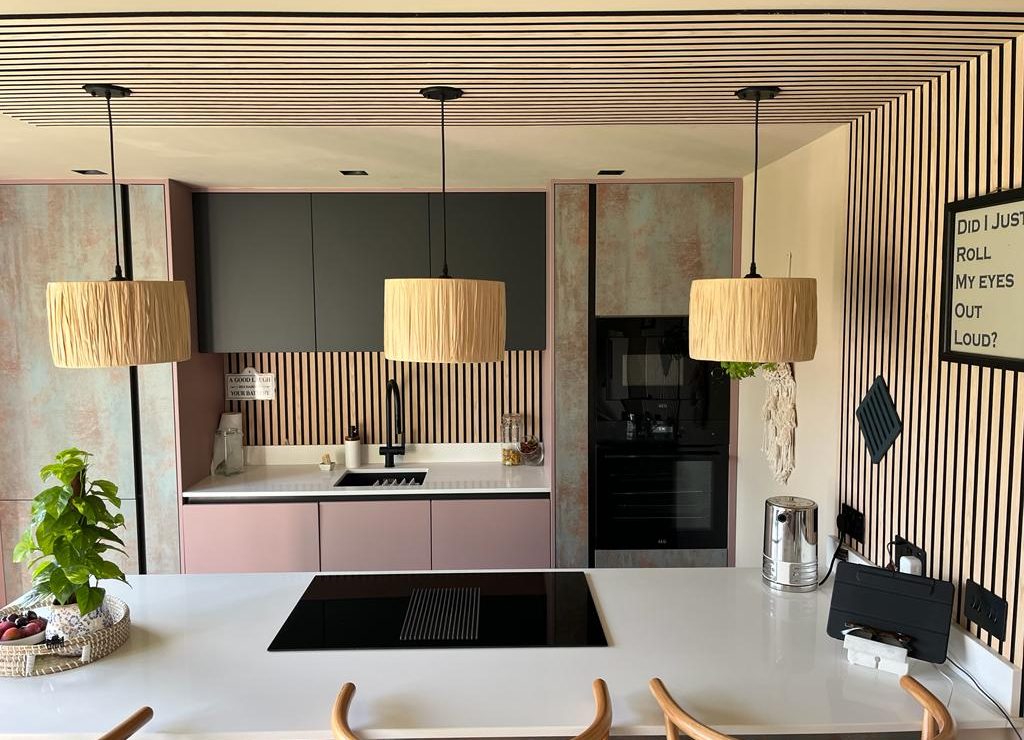 akupanel classic oak-black ceiling