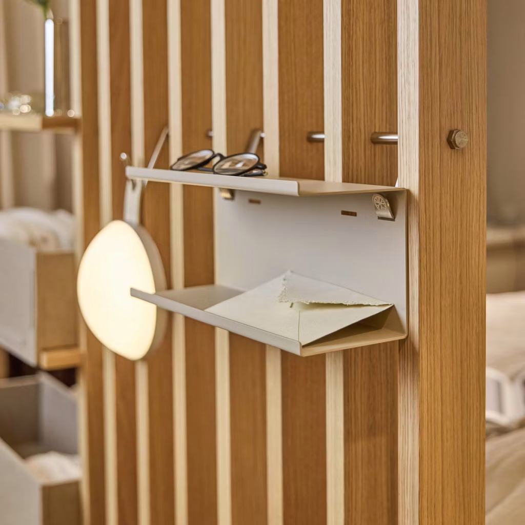 Image 1 of 7 in EMBRACE | Nell Double Metal Shelf gallery